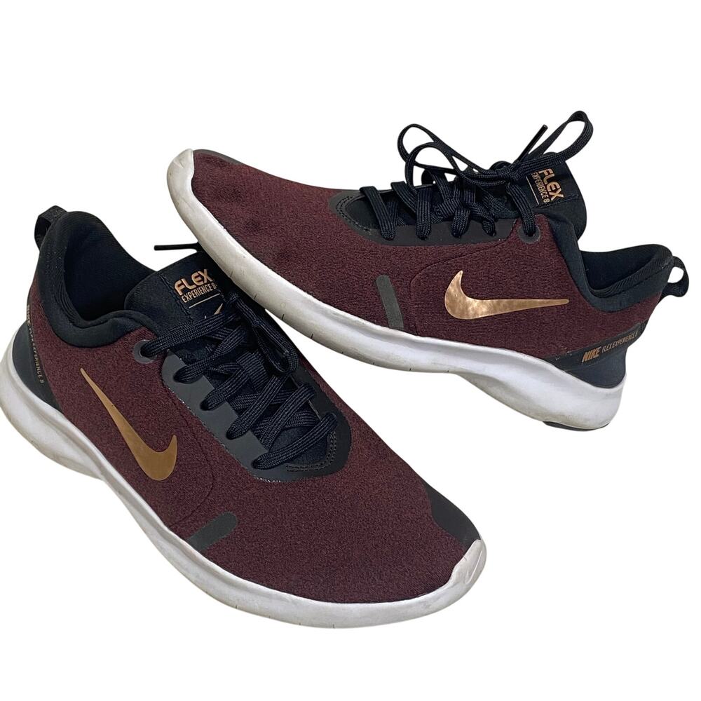 Nike Flex Experience RN 8.5 Running Shoes Sneakers Maroon Copper AJ5908-005
